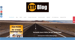 Desktop Screenshot of etf-blog.com